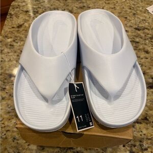 Nike Calm Women's 11 Men’s 9 Flip-Flops Blue Tint/Blue Tint/Blue Tint. NWB